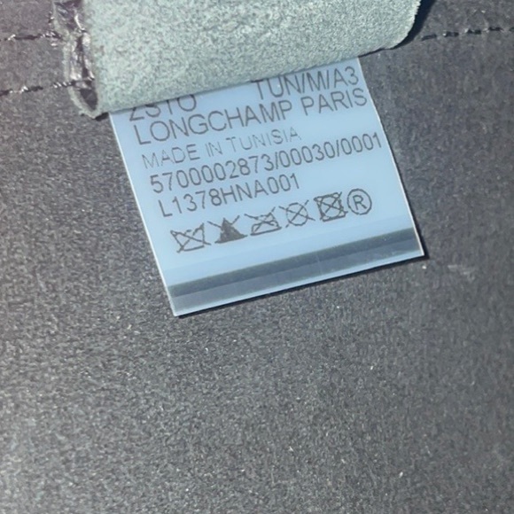 New Longchamp Cavalcade Lambskin Leather Shoulder Tote Bag Purse Black - Picture 15 of 16